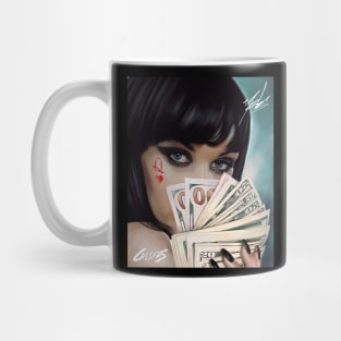 Yeb1 Art Queens Hand Chicano Art California Style Mug